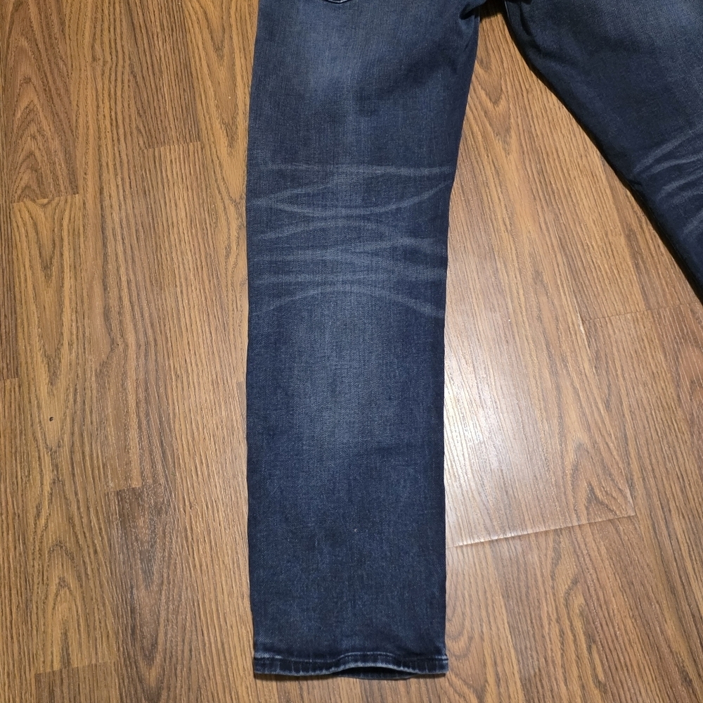 Jack & Jones Mike Jeans Mens 29x30 Comfort Fit Indigo Knit Button Fly Turkey A2 - Picture 12 of 14